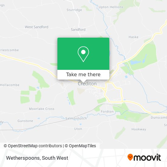 Wetherspoons map