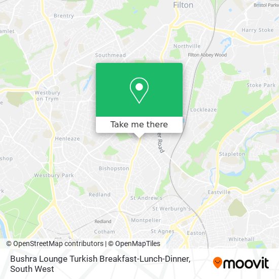 Bushra Lounge Turkish Breakfast-Lunch-Dinner map