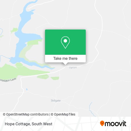Hope Cottage map