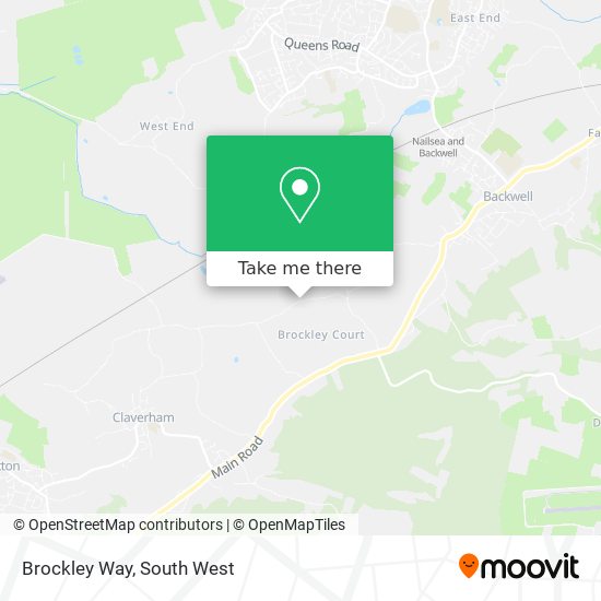 Brockley Way map