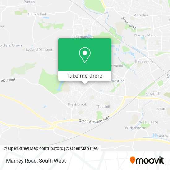 Marney Road map