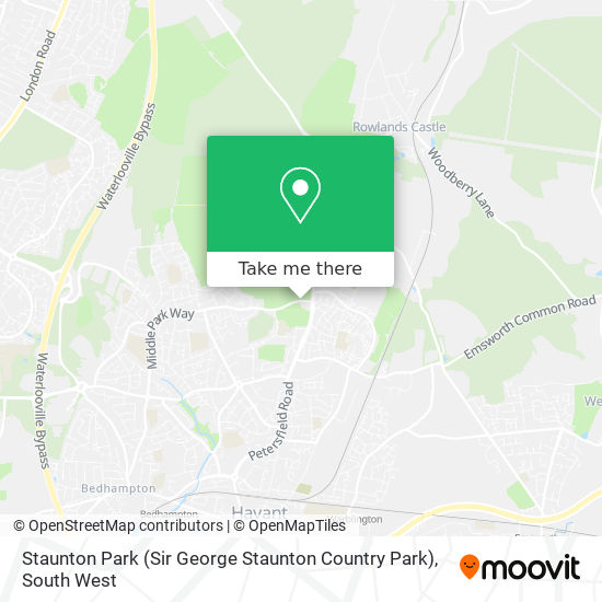 Staunton Park (Sir George Staunton Country Park) map