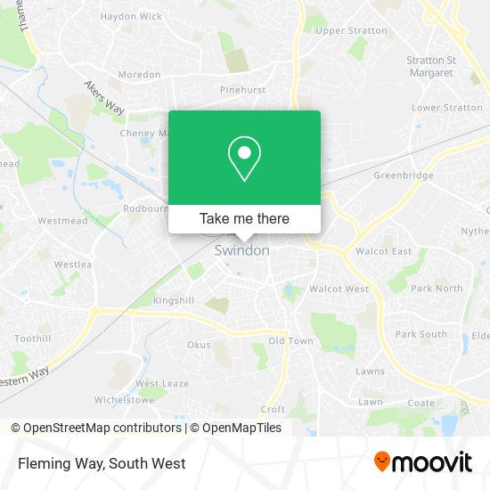 Fleming Way map