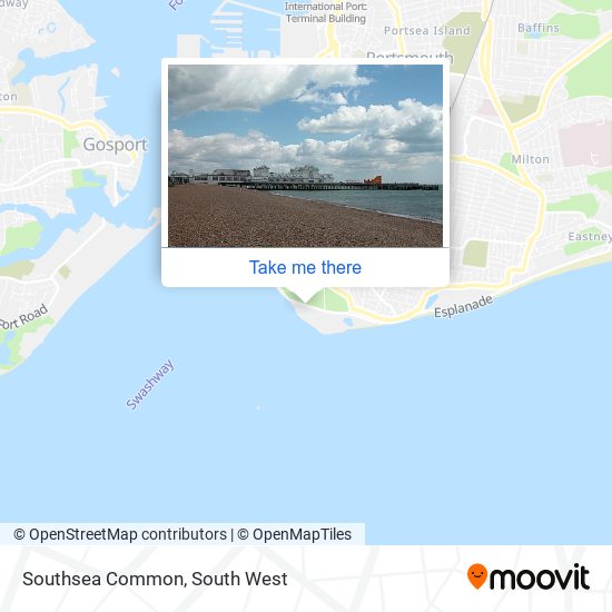 Southsea Common map