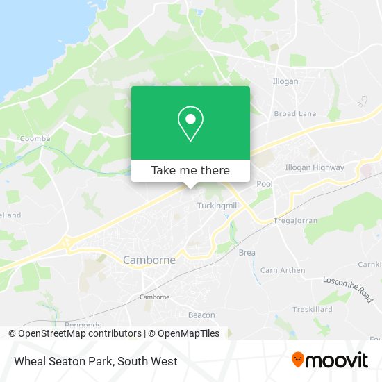 Wheal Seaton Park map
