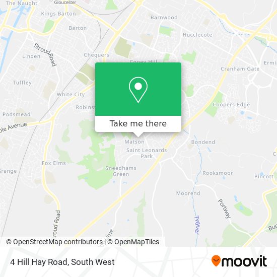 4 Hill Hay Road map