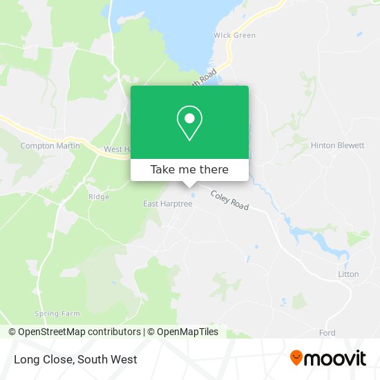 Long Close map