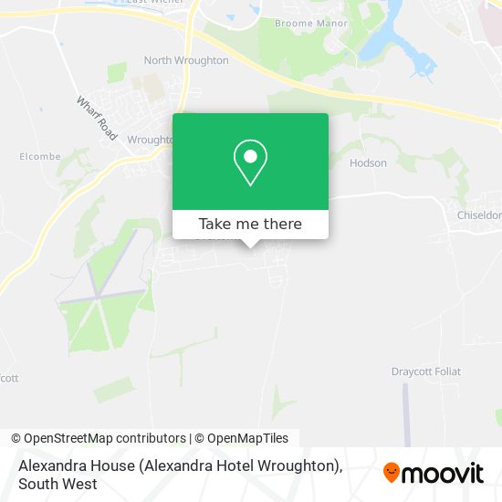 Alexandra House (Alexandra Hotel Wroughton) map