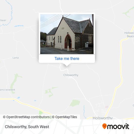 Chilsworthy map