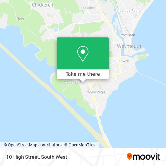 10 High Street map