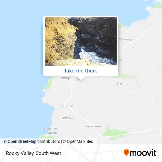 Rocky Valley map