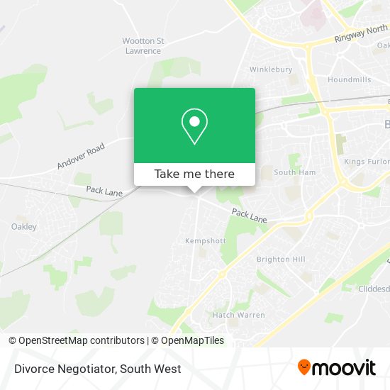 Divorce Negotiator map
