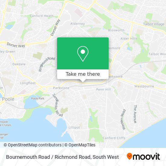 Bournemouth Road / Richmond Road map