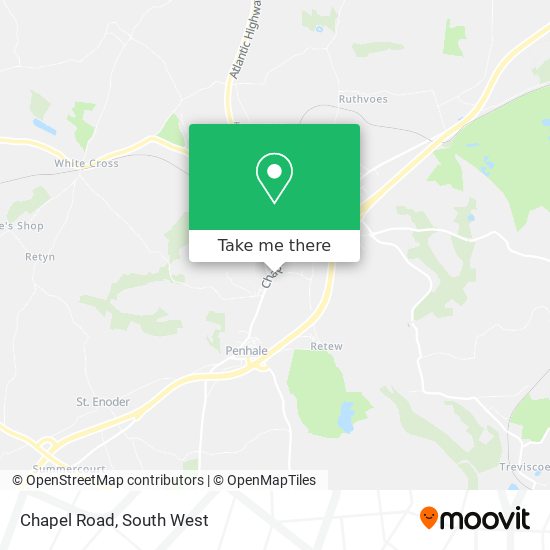 Chapel Road map