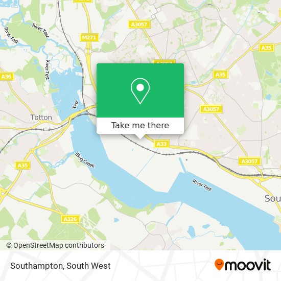 Southampton map