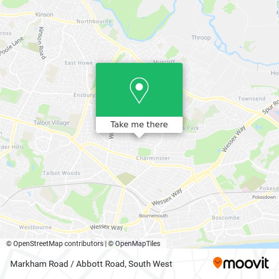 Markham Road / Abbott Road map