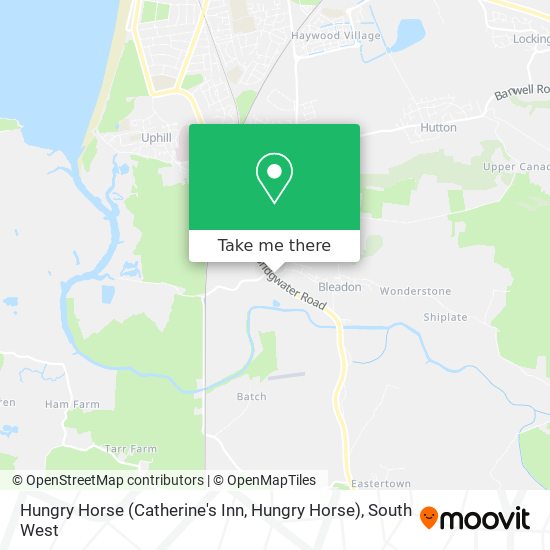 Hungry Horse (Catherine's Inn, Hungry Horse) map