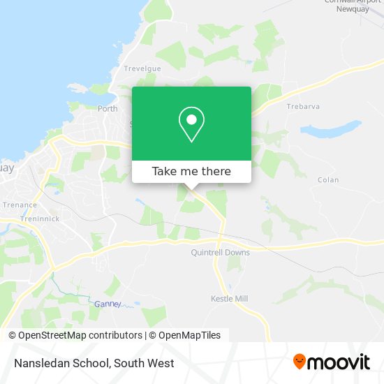 Nansledan School map