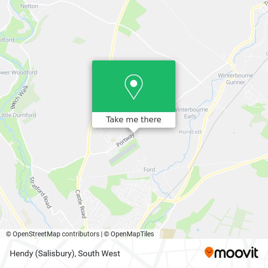 Hendy (Salisbury) map