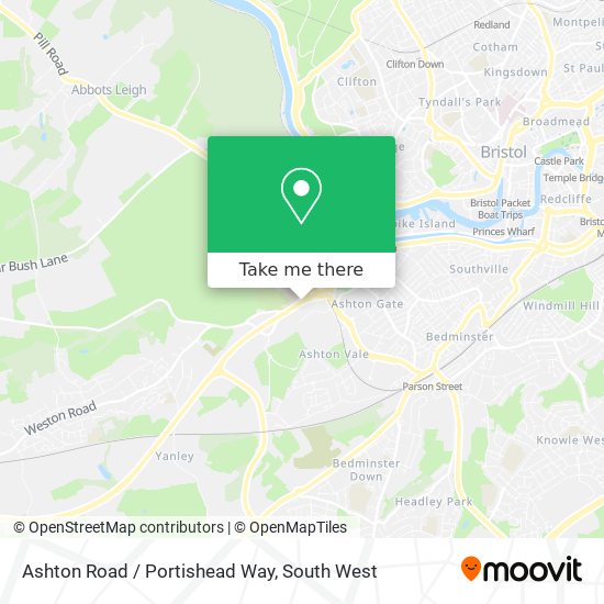 Ashton Road / Portishead Way map