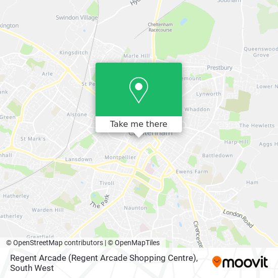 Regent Arcade (Regent Arcade Shopping Centre) map