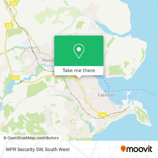 WPR Security SW map