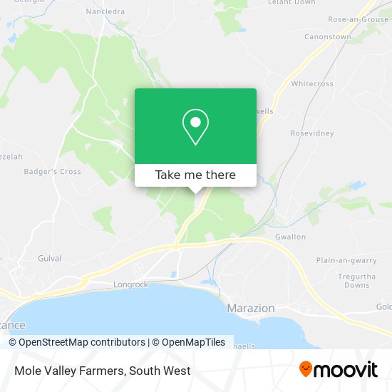 Mole Valley Farmers map
