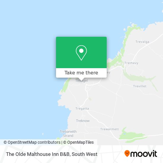The Olde Malthouse Inn B&B map