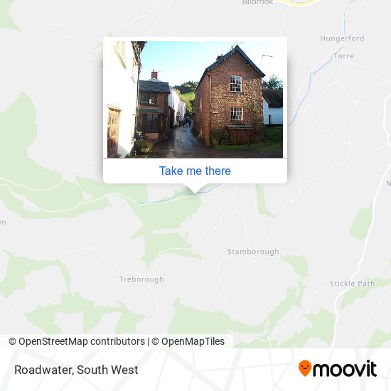Roadwater map