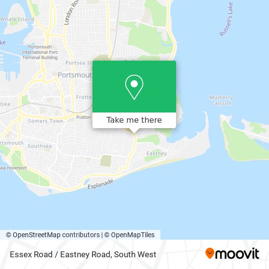 Essex Road / Eastney Road map