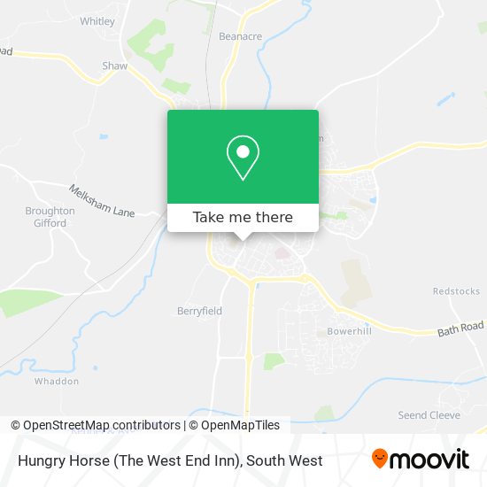 Hungry Horse (The West End Inn) map
