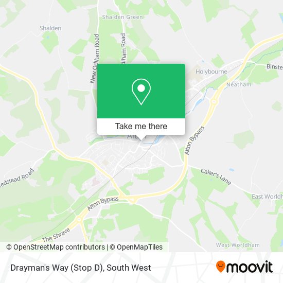 Drayman's Way (Stop D) map