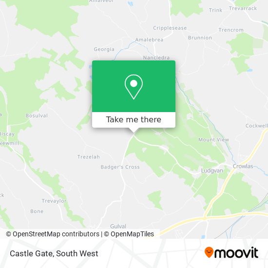 Castle Gate map