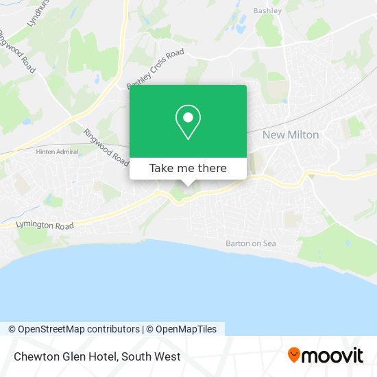 Chewton Glen Hotel map