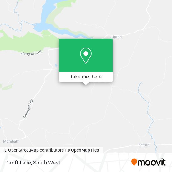 Croft Lane map