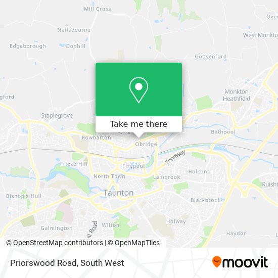 Priorswood Road map