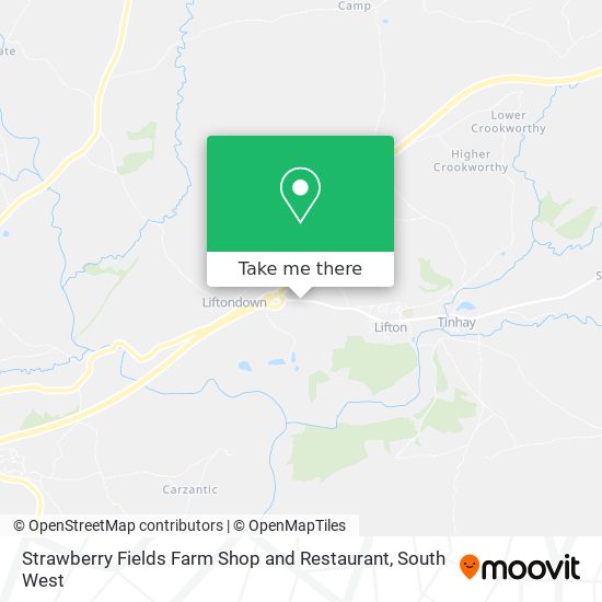 Strawberry Fields Farm Shop and Restaurant map