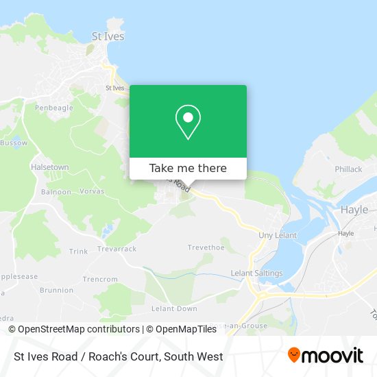 St Ives Road / Roach's Court map