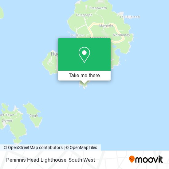 Peninnis Head Lighthouse map