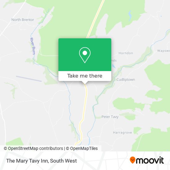 The Mary Tavy Inn map