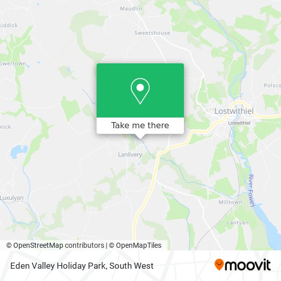 Eden Valley Holiday Park map