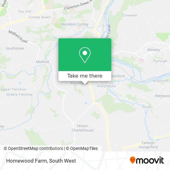 Homewood Farm map