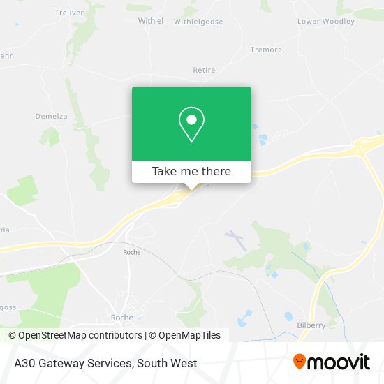 A30 Gateway Services map