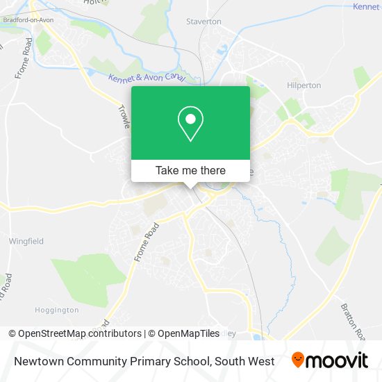 Newtown Community Primary School map