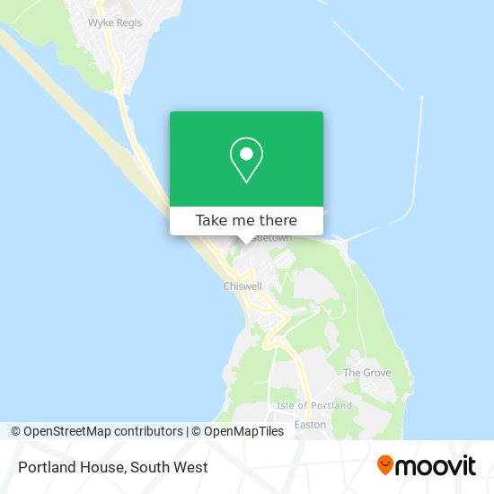 Portland House map