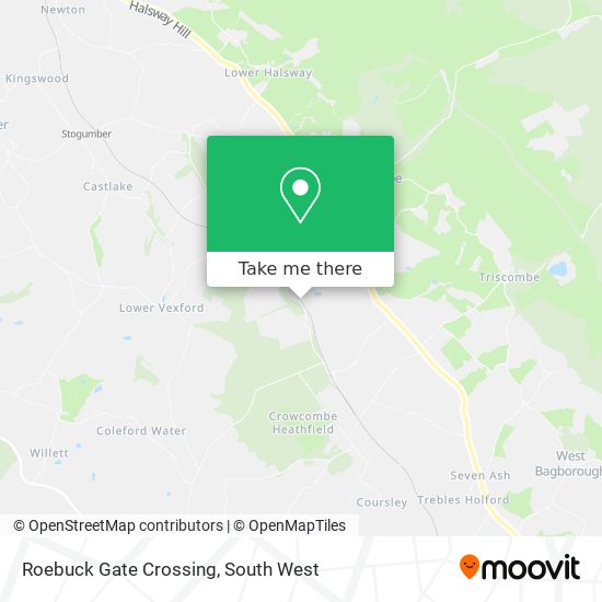 Roebuck Gate Crossing map