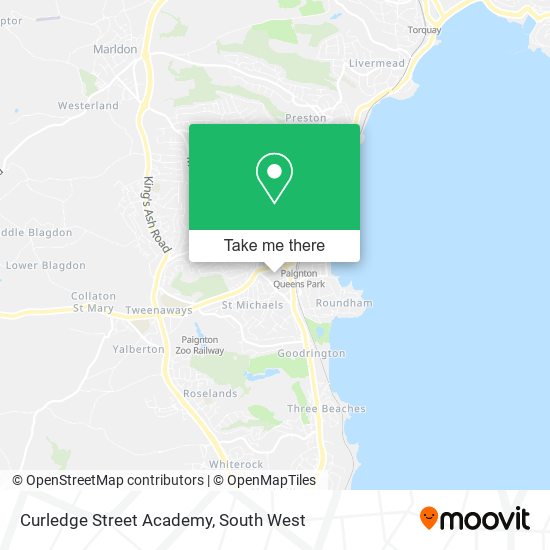 Curledge Street Academy map