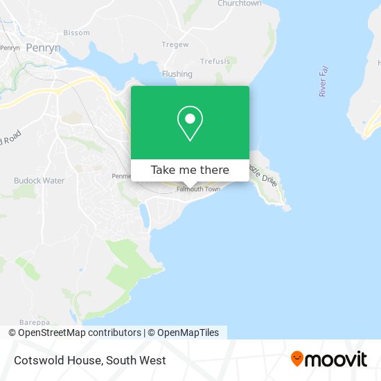 Cotswold House map