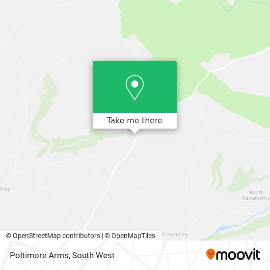 Poltimore Arms map