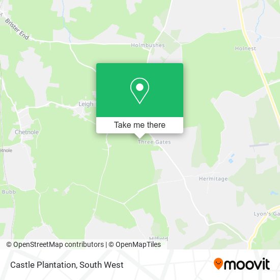 Castle Plantation map